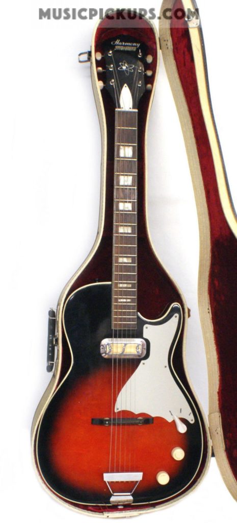 Custom Guitar Pickguard For Harmony Stratotone Mercury H47 H48,3Ply White Blank